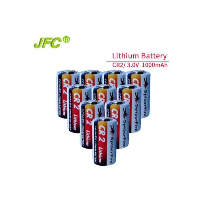 High capacity li-mno2 3v cr2 800mAh + PTC CR15H270 lithium battery