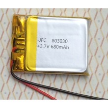 echo sounder Polymer battery 803030 3.7V 680mAh