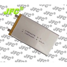 Factory price 384278 rechargeable 1200mah high capacity lithium Li ion 3.7v battery
