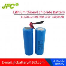 Primary Iot Battery ER17505 3.6V 3500mAh Lithium Li-Socl2 Batteries 