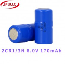 2CR1/3N  6.0V  170mAh  2DL1/3N  2CR11108