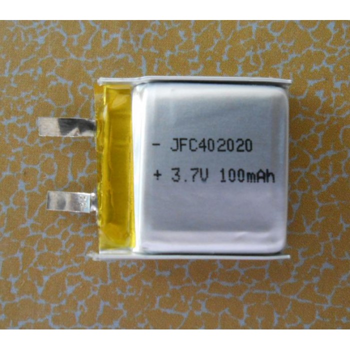 polymer li ion battery JFC 402023 125mAh ,lithium polymer cell