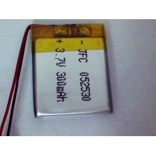 502530 3.7V 300mah Polymer Lithium Li-Po Rechargeable Battery